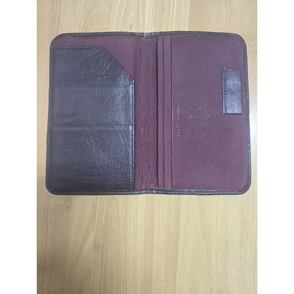 Vtg Day-Timer Tapestry Checkbook Cover Library Bookshelf Book Lover Organizer